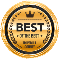 Gold award badge HVAC services